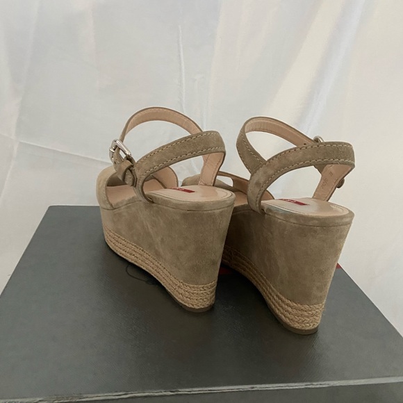 Prada espadrille wedges NEVER WORN - Picture 6 of 7